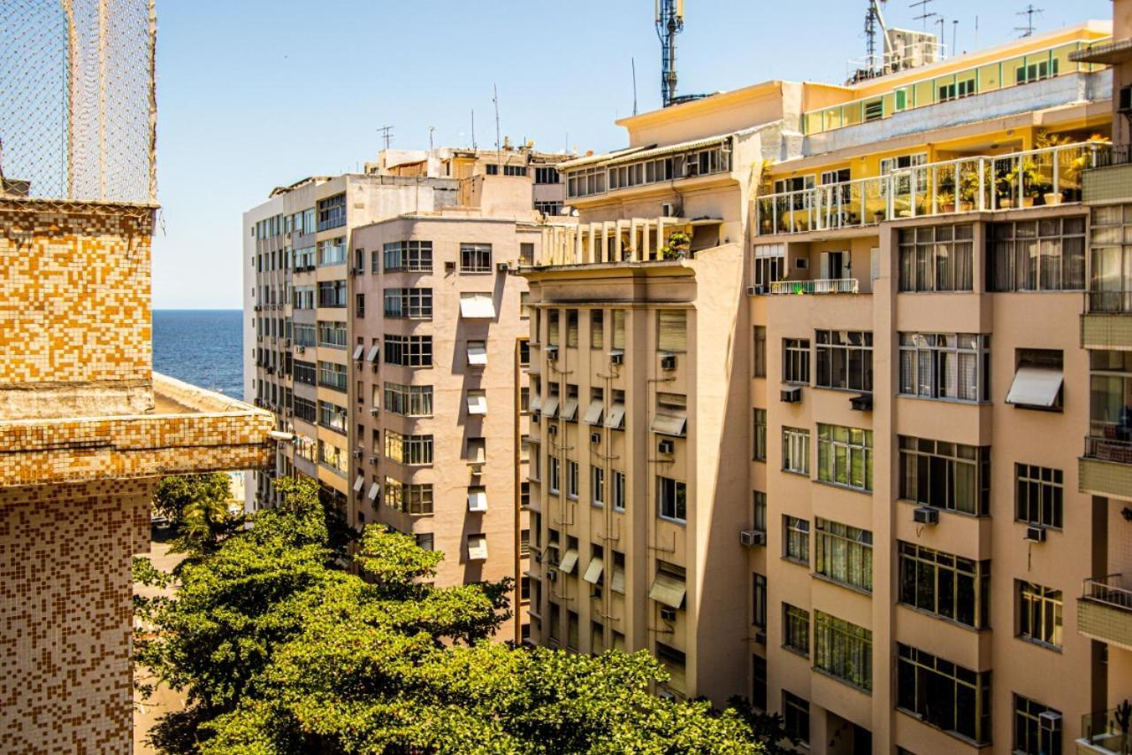 Copacabana Moderno 1 Quarto Vista Mar Rio de Janeiro Esterno foto